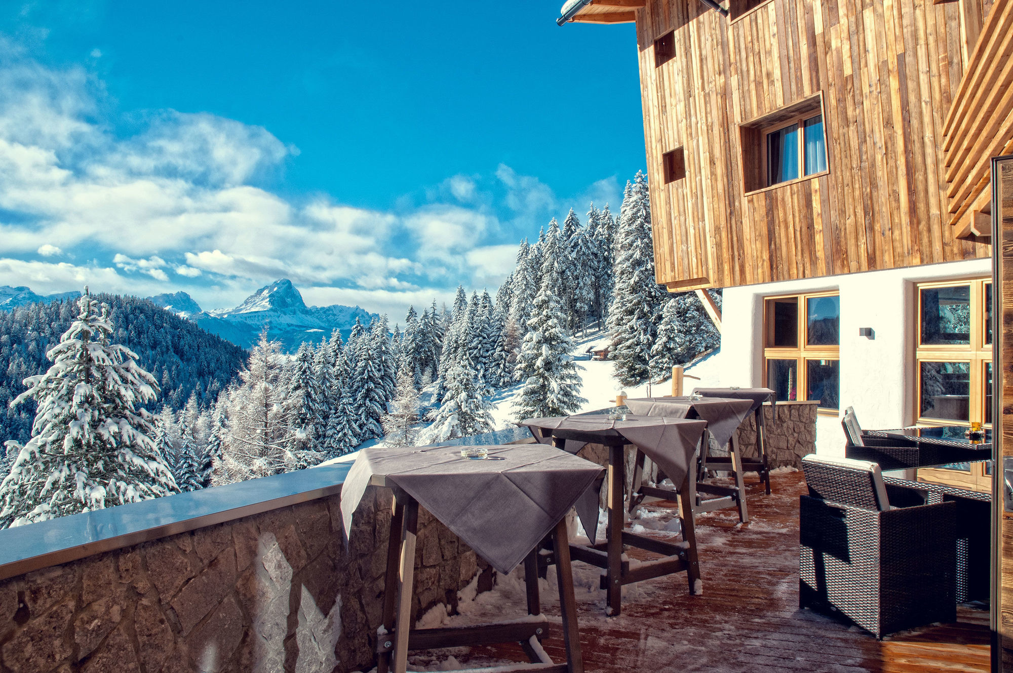 Alpine Hotel Gran Fodá St. Vigil Restaurant foto
