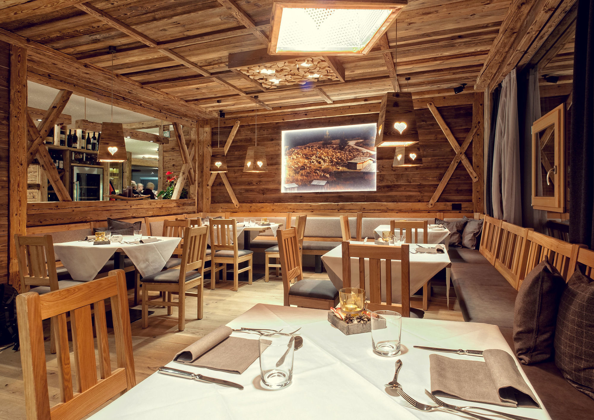 Alpine Hotel Gran Fodá St. Vigil Restaurant foto