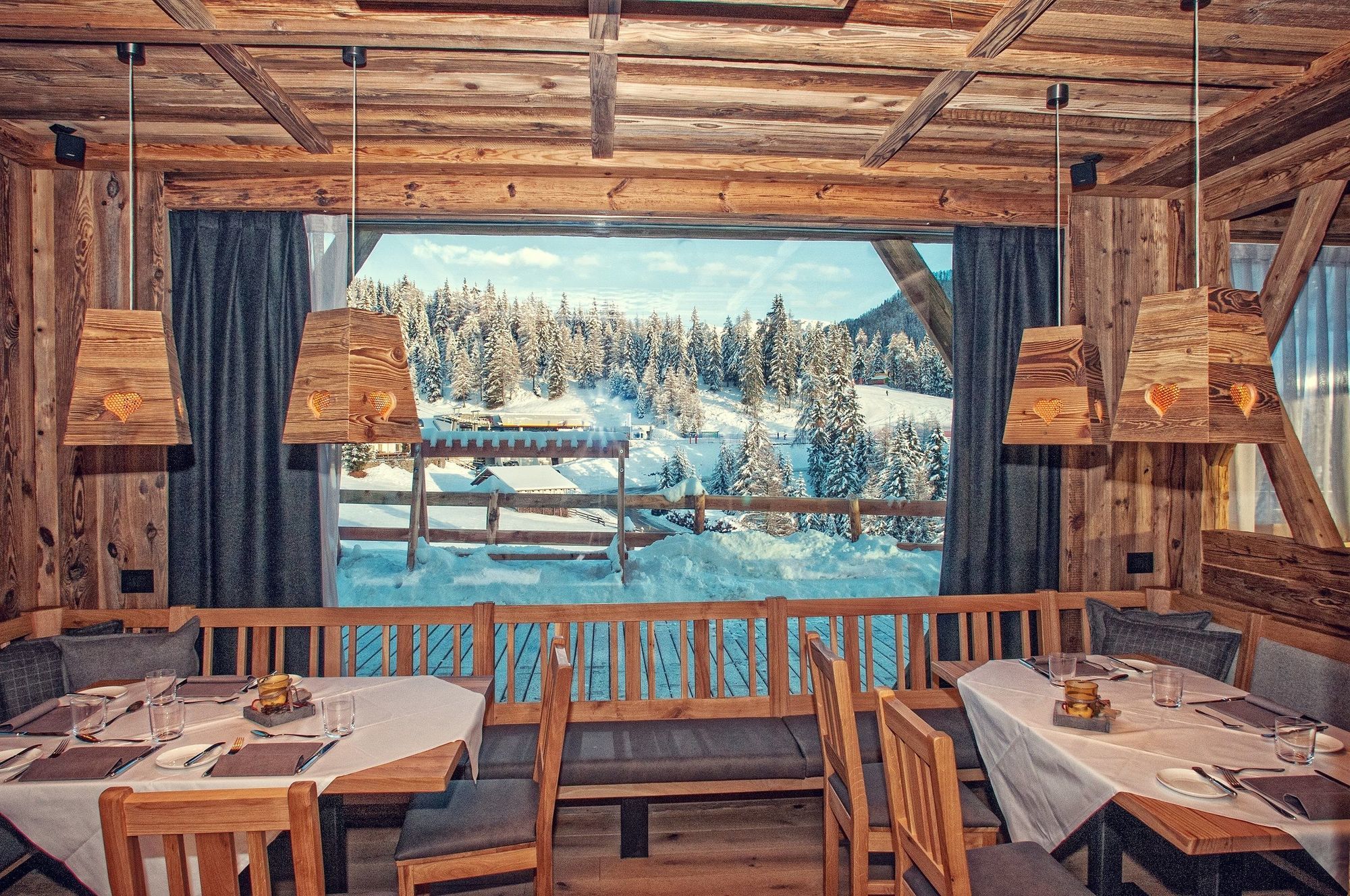 Alpine Hotel Gran Fodá St. Vigil Restaurant foto