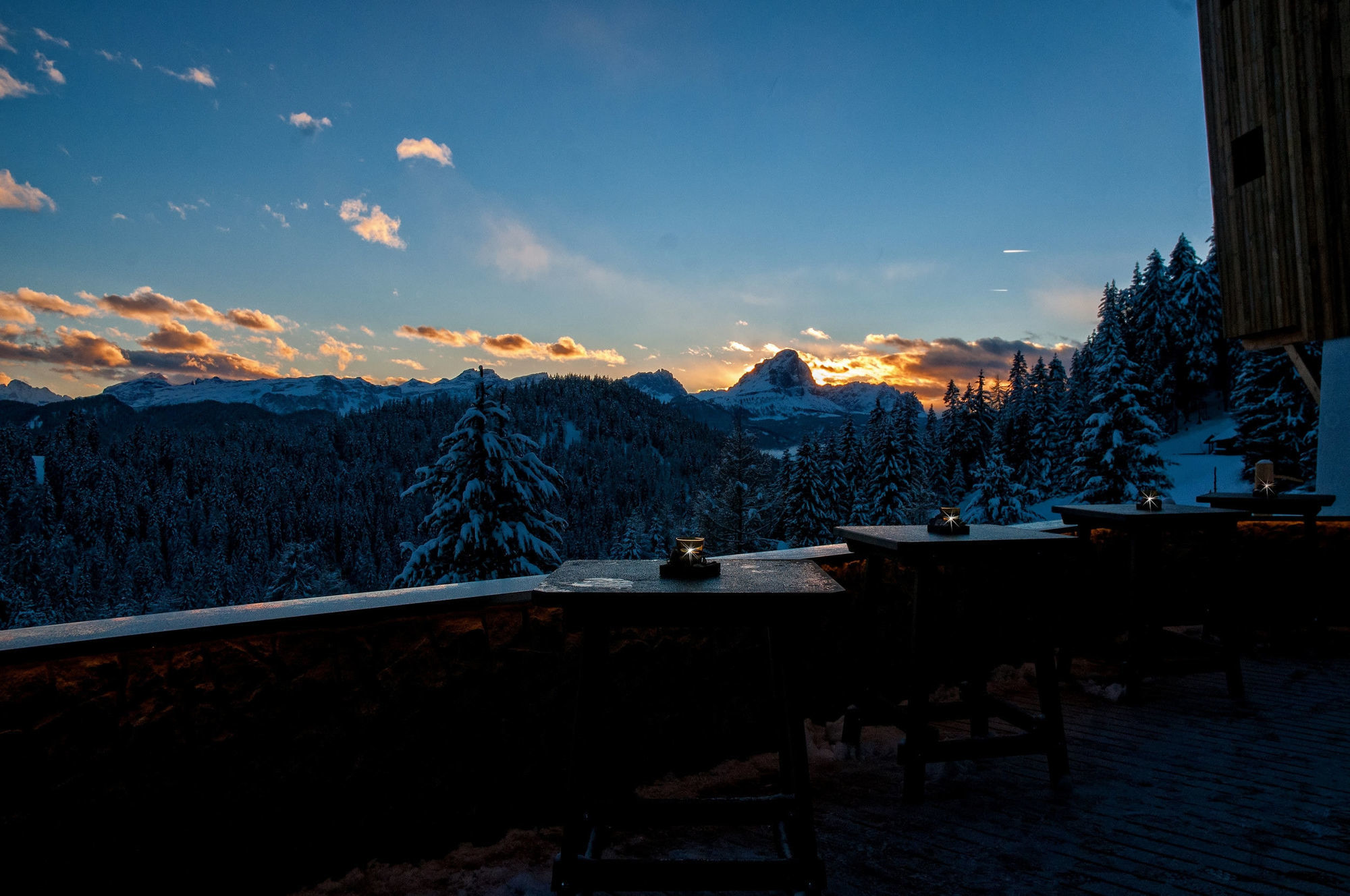 Alpine Hotel Gran Fodá St. Vigil Restaurant foto